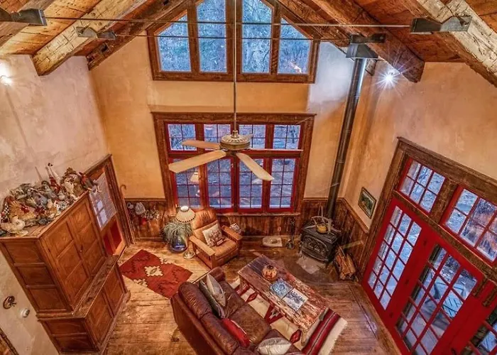 Storybook Cabin In The Santa Fe Forest